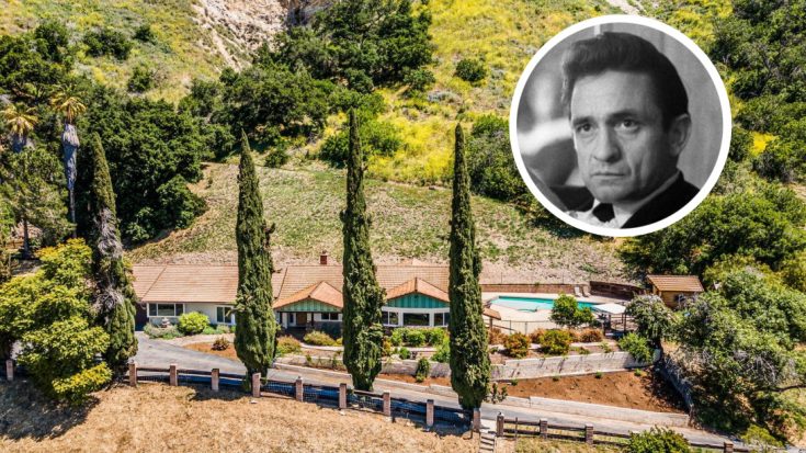 Johnny Cash’s Former California Getaway Hits The Market For $1.795 Million